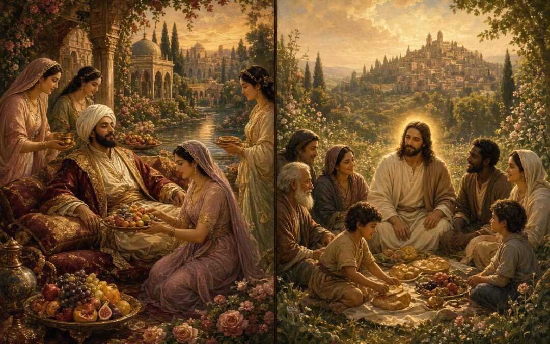 The Problem of Islamic heaven contrast to the Christian heaven!